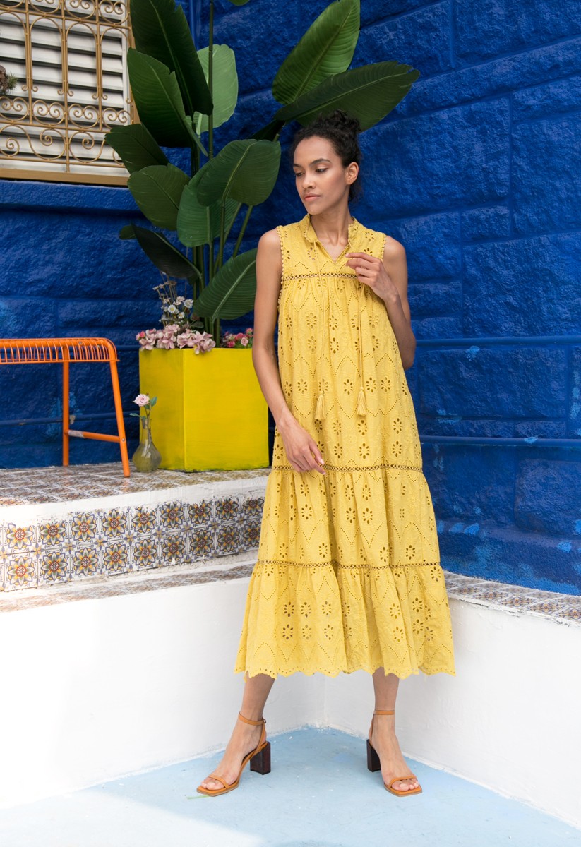 Maxi dresses for vacation to Amalfi Coast 