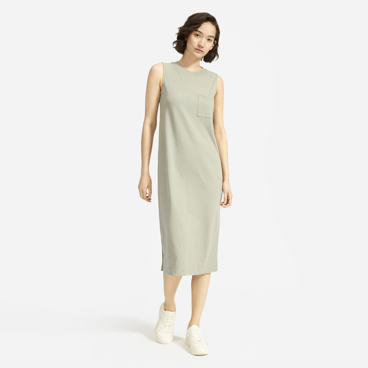 travel dress from everlane 