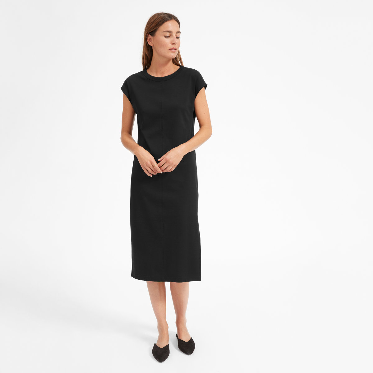 travel dress from everlane 