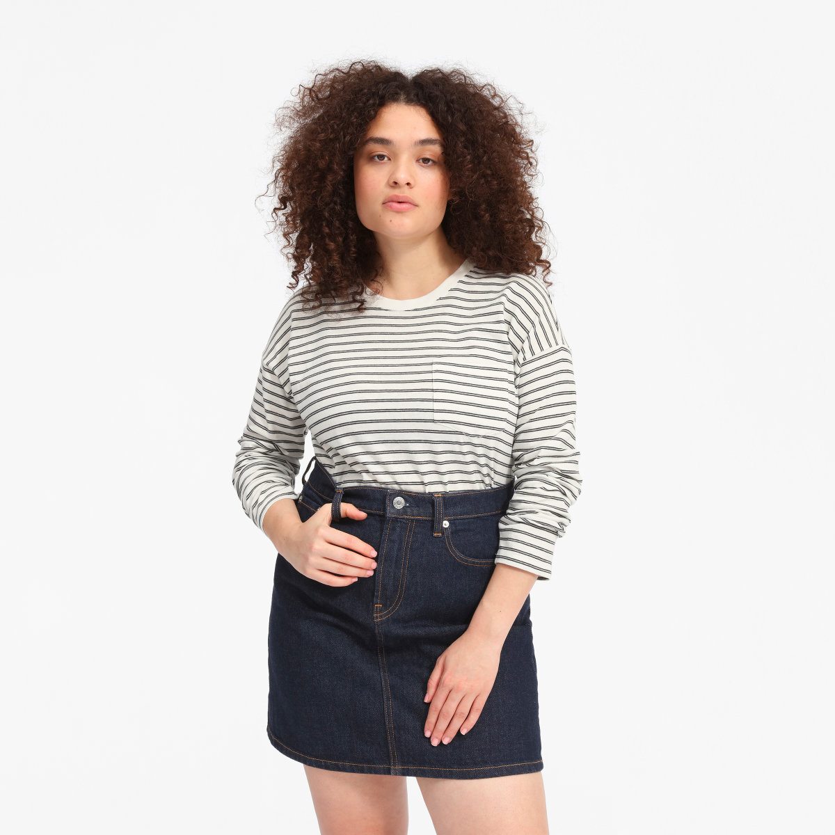 travel top from everlane 